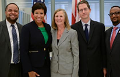 Image of Mayor Bowser Names Dr. Jenifer Smith as Director of the Department of Forensic Sciences Image of Mayor Bowser Names Dr. Jenifer Smith as Director of the Department of Forensic Sciences