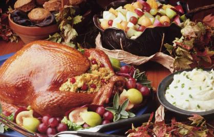 Picture of Thanksgiving table. Picture of Thanksgiving table.